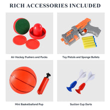 Load image into Gallery viewer, 4 in 1 Combo Game Table, including Air Hockey, Basketball, shooting and darts (GS-GT-1430) ProMounts Hybrid Multi-Game Tables