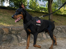 Load image into Gallery viewer, Adjustable Tactical Dog Harness for Medium & Large Dogs, Heavy-Duty No-Pull Vest with Metal Buckle and Control Handle | Black Camouflage One Products pet