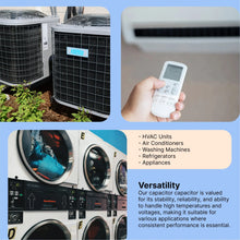 Load image into Gallery viewer, ONE Power 35/5-MFD, 370V or 440V Dual Run A/C Capacitor 35+5 uF CBB65B Air Conditioner Capacitors for AC Unit Fan Motor Start or Heat Pump or Condenser Straight Cool (OPCDR355) One Products