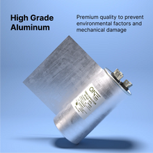 Load image into Gallery viewer, ONE Power 50/5-MFD, 370V or 440V Dual Run A/C Capacitor 50+5 uF CBB65B Air Conditioner Capacitors for AC Unit Fan Motor Start or Heat Pump or Condenser Straight Cool (OPCDR505) One Products