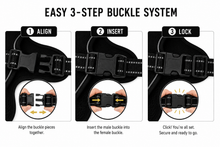 Load image into Gallery viewer, Promounts Reflective No-Pull Dog Harness with Front and Back Leash Clips, Adjustable Breathable Mesh Pet Vest | Medium