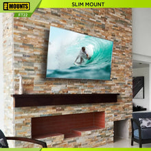 Load image into Gallery viewer, ProMounts Tilt / Tilting TV Wall Mount for 13" to 47" TVs up to 44lbs (FT22) - One Products