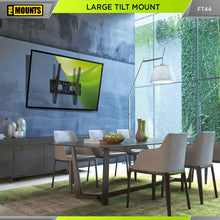 Load image into Gallery viewer, ProMounts Tilt / Tilting TV Wall Mount for 32" to 65" TVs up to 165lbs (FT44) - One Products