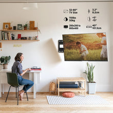 Load image into Gallery viewer, ProMounts Articulating/Full Motion TV Wall Mount for TVs 32"-80" up to 110lbs. One Products