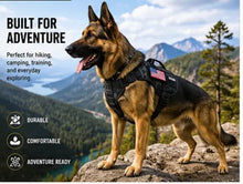 Load image into Gallery viewer, Heavy Duty Tactical Dog Harness for Medium & Large Dogs | No-Pull Military Vest with Metal Buckles, Control Handle & Adjustable Fit One Products pet