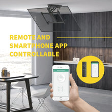 Load image into Gallery viewer, Motorized Ceiling TV Mount for TVs 32" - 70" Up to 77 lbs with Smart App Promounts