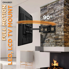 Load image into Gallery viewer, ProMounts Large Articulating/Full Motion TV Wall Mount for 50”-110” Screens and Holds up to 132lbs (OMA8601) - One Products