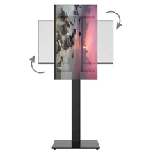 Load image into Gallery viewer, ProMounts Portrait & Landscape Floor TV Stand for 32”-75” TVs, Holds up to 77lbs - One Products