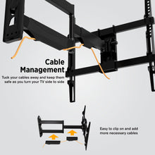 Load image into Gallery viewer, ProMounts Premium Articulating / Full-Motion TV Wall Mount for 32" to 65" TVs up to 80lbs Promounts Articulating Mount