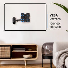 Load image into Gallery viewer, ProMounts Premium Articulating TV Wall Mount for Heavy Duty TV for 17-42 Inch Flat and Curved TV Screens, Holds Up to 44 lbs Max VESA 200x200 ProMounts Articulating Mount