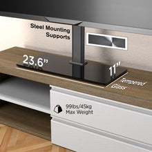 Load image into Gallery viewer, ProMounts Premium Universal TV Stand for 37-72 Inch LCD LED Smart TVs, ± 25° Swivel TV Stand, Sturdy Thick Tempered Glass Base ProMounts TV Stand