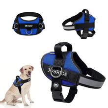 Load image into Gallery viewer, Side Ring No Pull Dog Harness - No Choke, Escape Proof, Reflective, 3 Leash Clips, Comfortable Fit Pet Vest - Easy Walks & Training - for Medium & Large Dogs | Blue One Products