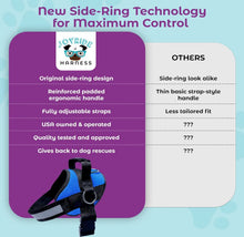 Load image into Gallery viewer, Side Ring No Pull Dog Harness - No Choke, Escape Proof, Reflective, 3 Leash Clips, Comfortable Fit Pet Vest - Easy Walks & Training - for Medium & Large Dogs(Pink) One Products