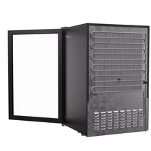 Load image into Gallery viewer, SnowLion Premium 131L Beverage Refrigerator 4.6 Cu.ft. Freestanding Mini Fridge With Glass Door in Black SnowLion Glass Door Extra Large