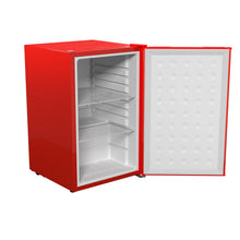Load image into Gallery viewer, SnowLion Premium 65L Solid Door 2.3 Cu.ft. Freestanding Under-Counter Mini Fridge in Red SnowLion Solid Door Large