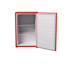 Load image into Gallery viewer, SnowLion Premium 65L Solid Door 2.3 Cu.ft. Freestanding Under-Counter Mini Fridge in Red SnowLion Solid Door Large