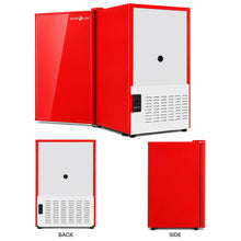 Load image into Gallery viewer, SnowLion Premium 65L Solid Door 2.3 Cu.ft. Freestanding Under-Counter Mini Fridge in Red (OSFS013-RL)