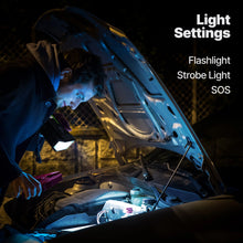 Load image into Gallery viewer, ONE Jump Starter 1200A Peak Battery Pack, Ultrasafe Car Battery Jumpstarter, 12V Jump Box for Battery up to 7L Gas or 5L Diesel Engine, Battery Booster 65W Fast Charger, Portable Hard Case/Dust Tight(OAJS-1201) - One Products