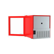 Load image into Gallery viewer, Husky Premium 46L Beverage Refrigerator 1.6 Cu.ft. Freestanding Counter-Top Mini Fridge With Glass Door in Red - One Products