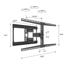 Load image into Gallery viewer, ProMounts Articulating / Full-Motion TV Wall Mount for 37" to 85" TVs up to 120 lbs (SAL) - One Products
