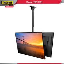 Load image into Gallery viewer, ProMounts Double Sided TV Ceiling Mount for 32”-85” Screens Holds up to 88 lbs on Each Side (UC-PRO320B) - One Products