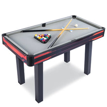 Load image into Gallery viewer, 48&quot; Complete Set Pool Table, Compact Size with Premium Velvet Tabletop and Solid Cue Sticks (GS-BT-2355) ProMounts Hybrid Multi-Game Tables
