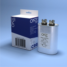 Load image into Gallery viewer, ONE Power 10-MFD, 370V or 440V Single Run A/C Capacitor 10 uF CBB65B Air Conditioner Capacitors for AC Unit Fan Motor Start or Heat Pump or Condenser Straight Cool (OPCSR10) One Products
