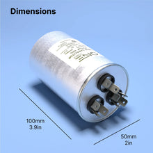 Load image into Gallery viewer, ONE Power 35/5-MFD, 370V or 440V Dual Run A/C Capacitor 35+5 uF CBB65B Air Conditioner Capacitors for AC Unit Fan Motor Start or Heat Pump or Condenser Straight Cool (OPCDR355) One Products
