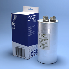 Load image into Gallery viewer, ONE Power 50/5-MFD, 370V or 440V Dual Run A/C Capacitor 50+5 uF CBB65B Air Conditioner Capacitors for AC Unit Fan Motor Start or Heat Pump or Condenser Straight Cool (OPCDR505) One Products
