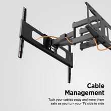 Load image into Gallery viewer, ProMounts Slim Articulating/Full Motion Heavy Duty TV Wall Mount, Adjustable Long Arm Bracket for 37-86 Inch LED, LCD Plasma Flat and Curved TV Screens Holds Up to 132 lbs, Max VESA 600x400 One Products Articulating Mount
