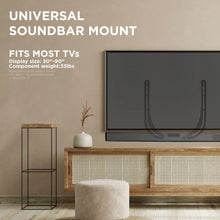 Load image into Gallery viewer, ProMounts Universal TV Sound-bar Mount, Supports up to 33lbs (MSB33) - One Products
