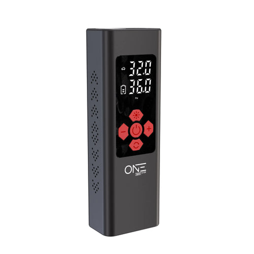 ONE Tire Inflator Portable Air Compressor, 150 PSI Portable Air Pump for Cars, Bikes, Motor Bikes, and Balls, Long Lasting 7800mAh/11.1V battery ProMounts Tire Inflator