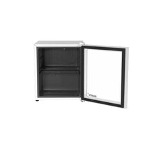 Load image into Gallery viewer, Husky Premium 46L Beverage Refrigerator 1.6 Cu.ft. Freestanding Counter-Top Mini Fridge With Glass Door in White - One Products
