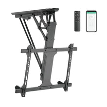 Load image into Gallery viewer, Motorized Ceiling TV Mount for TVs 32&quot; - 70&quot; Up to 77 lbs with Smart App - One Products
