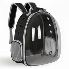 Load image into Gallery viewer, Pet Carrier Bag, Breathable And Transparent Travel Carrier Suitable for Cats And Small Dogs, Portable Space Capsule Bag with Zipper Portable for Outdoor Adventures (Black) One Products
