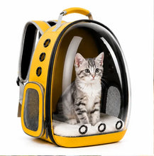 Load image into Gallery viewer, Pet Travel Backpack for Birds, Cats, Rabbits &amp; Small Pets | Breathable Bubble Carrier with Panoramic Window One Products Pet Bag
