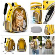 Load image into Gallery viewer, Pet Travel Backpack for Birds, Cats, Rabbits &amp; Small Pets | Breathable Bubble Carrier with Panoramic Window One Products Pet Bag
