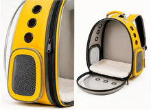 Load image into Gallery viewer, Pet Travel Backpack for Birds, Cats, Rabbits &amp; Small Pets | Breathable Bubble Carrier with Panoramic Window One Products Pet Bag
