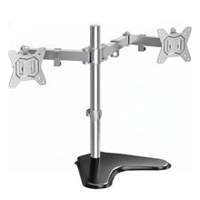 Load image into Gallery viewer, ProMounts Double Monitor Arms Landscape to Portrait Double Monitor Stand Arms for 10" to 24" Screens Holds up to 17.6 lbs ProMounts Dual Monitor Mount

