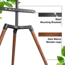 Load image into Gallery viewer, ProMounts Premium Easel TV Floor Stand, Universal TV Mount with 140° Swivel, Corner TV Tripod Base for 32-75 Inches, TV Stand for Curved Flat Screen ProMountshttps://www.one-products.com/
