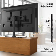 Load image into Gallery viewer, ProMounts Premium Universal TV Stand for 37-72 Inch LCD LED Smart TVs, ± 25° Swivel TV Stand, Sturdy Thick Tempered Glass Base ProMounts TV Stand

