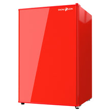 Load image into Gallery viewer, SnowLion Premium 122L Solid Door Mini Fridge 4.3 Cu.ft. Freestanding Under-Counter Mini Refrigerator in Red SnowLion Solid Door Extra Large
