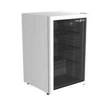 Load image into Gallery viewer, SnowLion Premium 131L Beverage Refrigerator 4.6 Cu.ft. Freestanding Mini Fridge With Glass Door in White SnowLion Glass Door Extra Large
