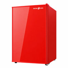 Load image into Gallery viewer, SnowLion Premium 65L Solid Door 2.3 Cu.ft. Freestanding Under-Counter Mini Fridge in Red (OSFS013-RL)
