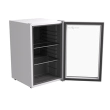 Load image into Gallery viewer, SnowLion Premium 69L Beverage Refrigerator 2.4 Cu.ft. Freestanding Mini Fridge With Glass Door in White SnowLion Glass Door Large
