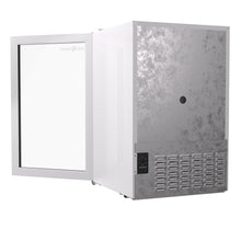 Load image into Gallery viewer, SnowLion Premium 69L Beverage Refrigerator 2.4 Cu.ft. Freestanding Mini Fridge With Glass Door in White SnowLion Glass Door Large
