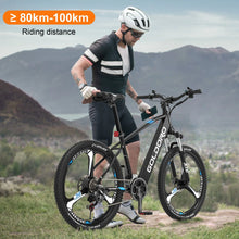 Load image into Gallery viewer, Goldoro Electric Bike 26&quot; X7 Aluminum Alloy Mountain Bike, 250W/36V, MAX 18 MPH, 21 speed with Alloy Wheels - One Products
