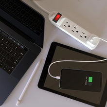 Load image into Gallery viewer, ONE Power 4 Outlet Power Strip with 2 Foot Extension Cord - One Products
